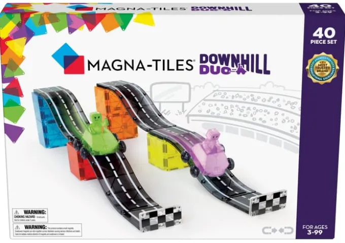 Magna-Tiles | Downhill Duo, 40 deler