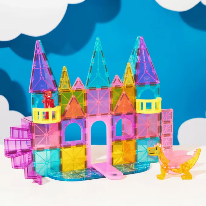 Magna-Tiles | Eventyrslott Deluxe, 48 stk
