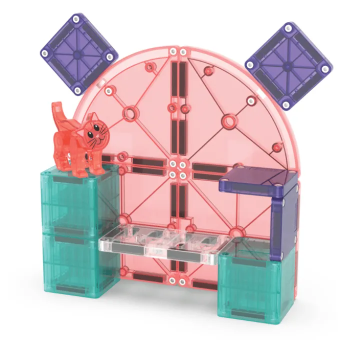 Magna-Tiles | Kattenes lille kloretre, 13 deler