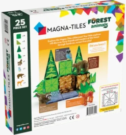 Magna-Tiles | Livet i skogen, 25 stk