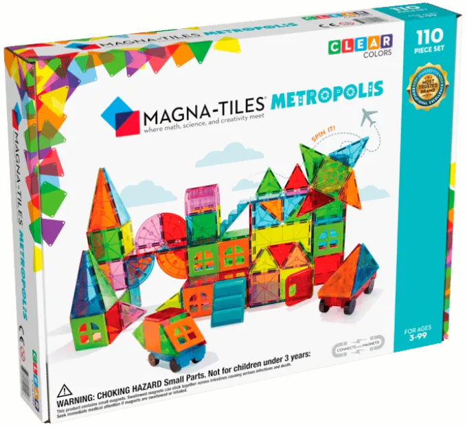 Magna-Tiles | Metropolis 110 stk.