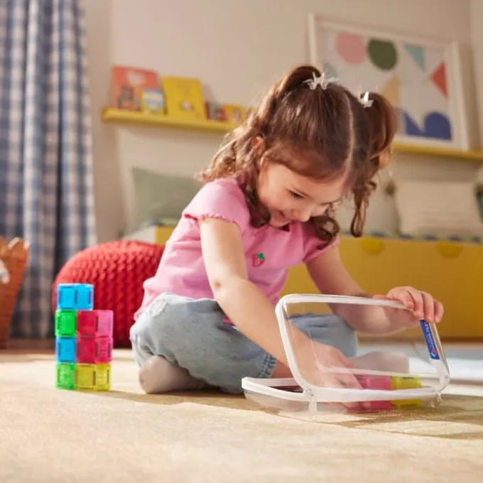 Magna-Tiles | microMAGS Cubes, 9 stk.