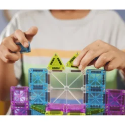 Magna-Tiles | microMAGS deluxe reisesett, 55 deler