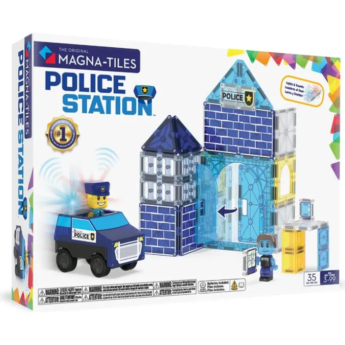 Magna-Tiles | Politistasjon, 36 deler
