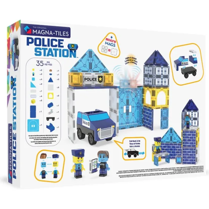 Magna-Tiles | Politistasjon, 36 deler