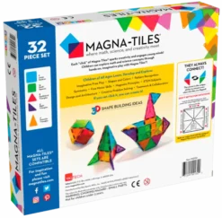 Magna-Tiles | Transparent 32 stk.