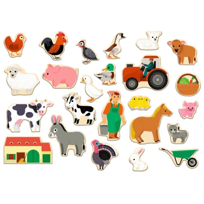 Magneter - Farmiks, 24 stk