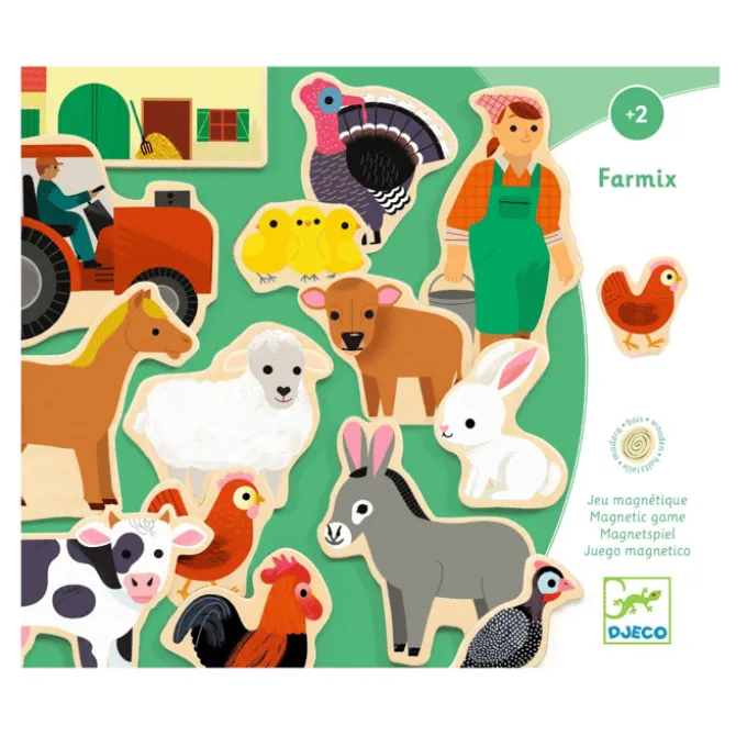 Magneter - Farmiks, 24 stk