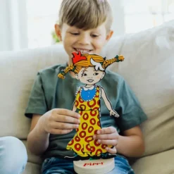 Magnetisk påkledningsdukke, Pippi Langstrømpe