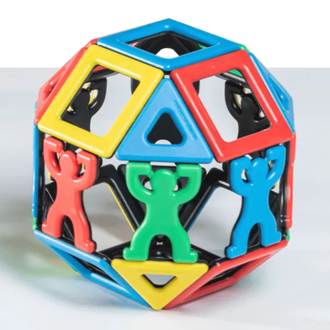 MAG Polydron | Akrobatsett | 54 deler