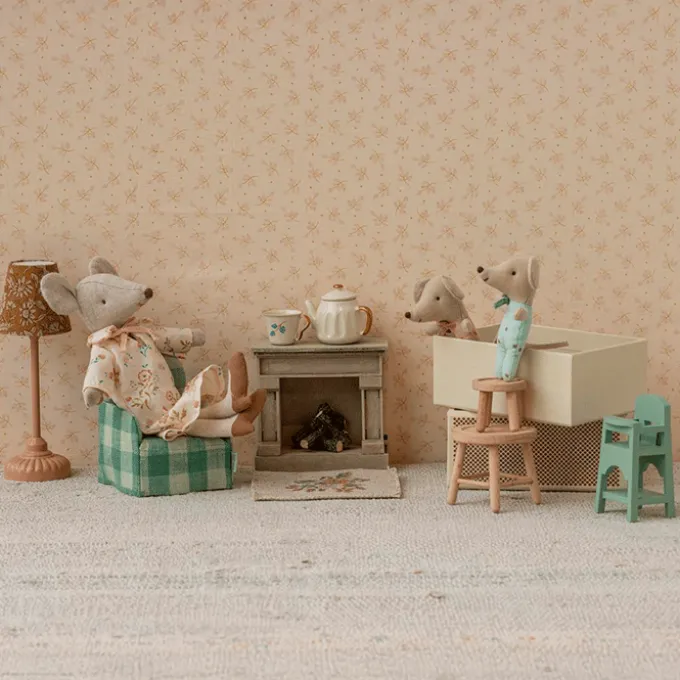 Maileg barnestol til babymus - Mint