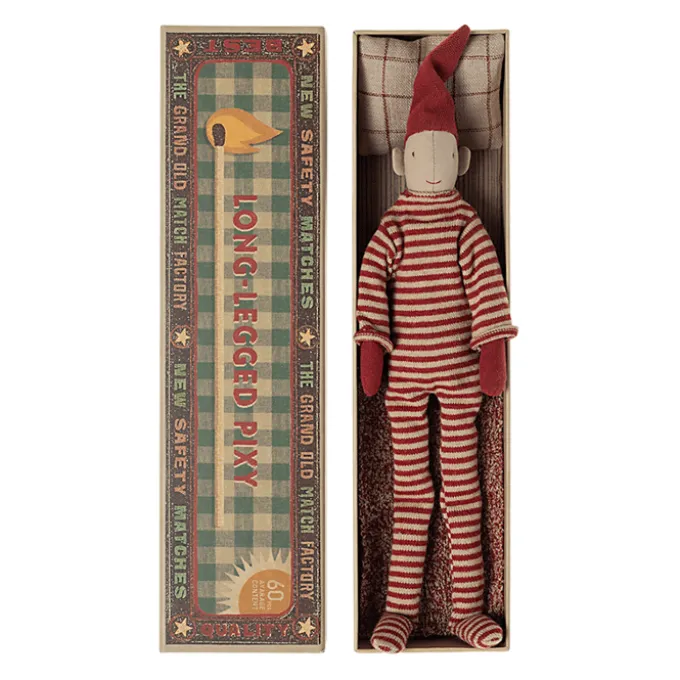Maileg nisse i fyrstikkeske, 34 cm