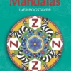 Mandalas malebok - Lær bokstaver