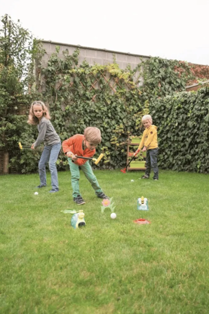 Minigolfsett til hagen