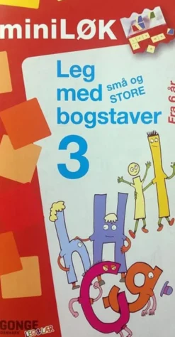 mini-LØK - Lek med små og store bokstaver 3