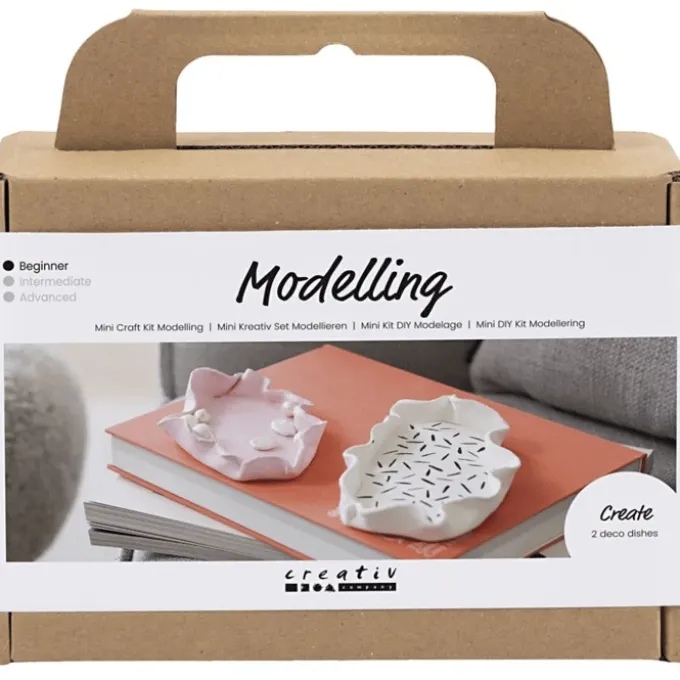 Modelleringssett - Lag smykkeskåler, 2 stk