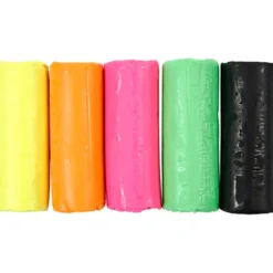 Modellervoks Soft Clay - Neonfarger, 400 gr.