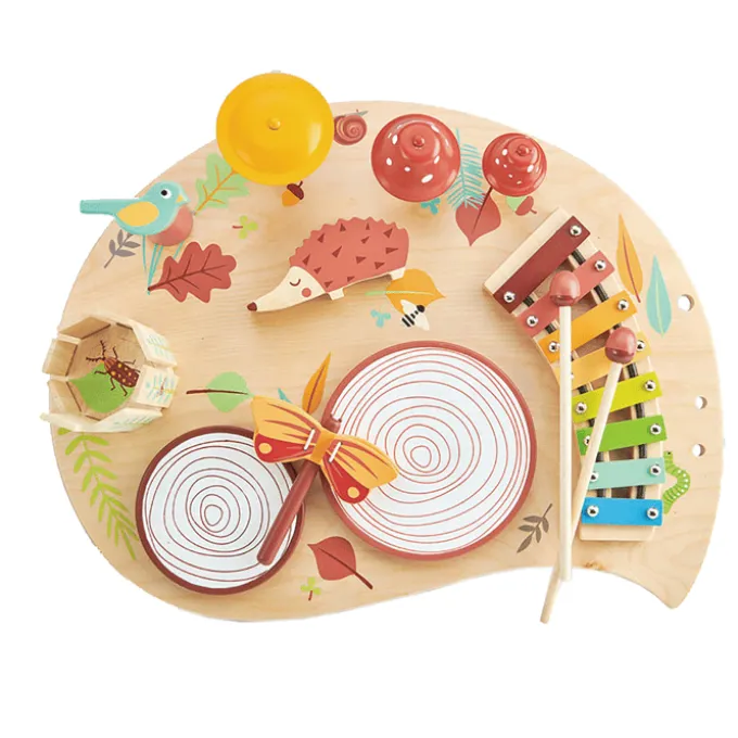 Musikkbord med 7 forskjellige instrumenter