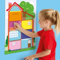 My First - Plakat med klistremerker - Mitt hus