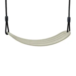 Myk huske 67 x 14 cm - Salviegrønn (Svart tau)
