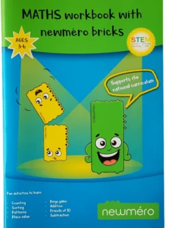 newméro talbrikker oppgavehefte, 3-6 år