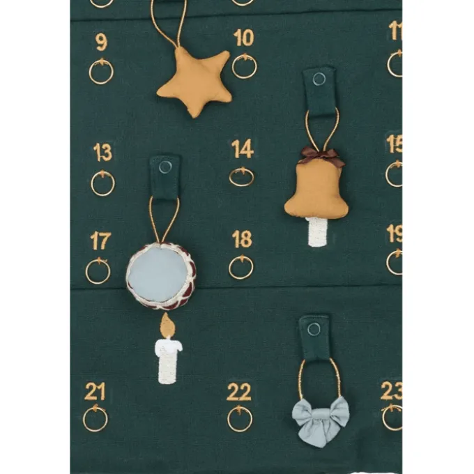 1-24 pakkekalender m. ringer til oppheng - Juletre