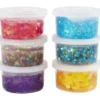 Paljettleire 6 x 60 g - Basisfarger