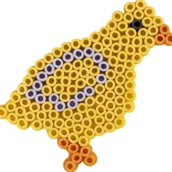 Perleplate midi - BioBeads, fugl