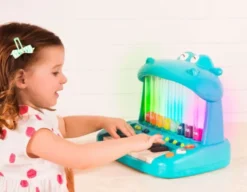 Piano - Flodhest med lyd og lys