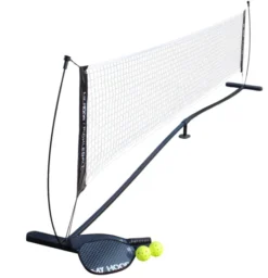 Pickleballsett inkl. nett - Svart
