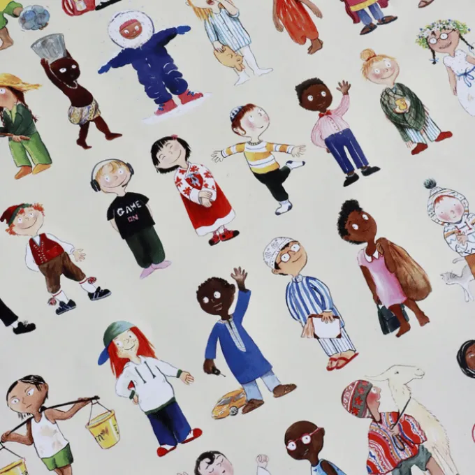 Plakat 50 x 70 cm - Barn som meg