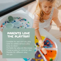 PlayTRAY sansebrett med lokk