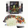 Plus-Plus Glow Mix inkl. kasse - 2.000 stk