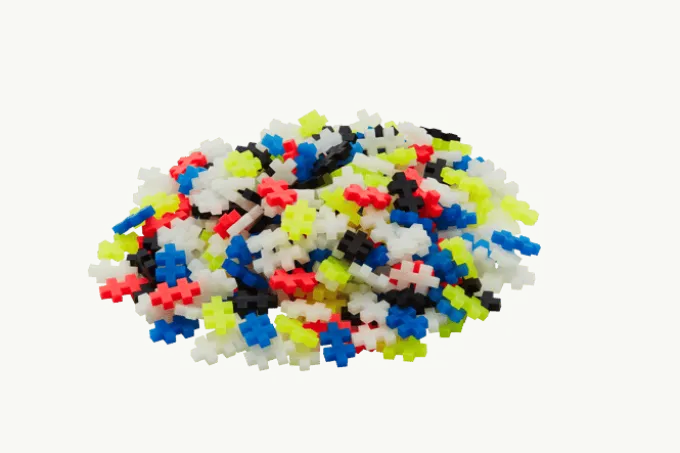 Plus-Plus Glow Mix, 300 stk.