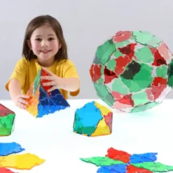 Polydron | Begynnersett | Crystal | 164 stk