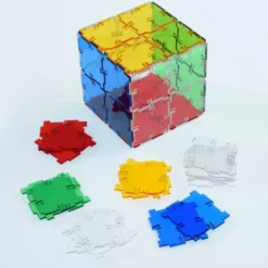 Polydron | Begynnersett | Crystal | 164 stk