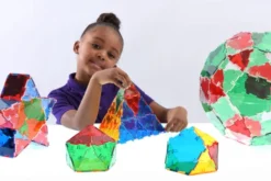 Polydron | Begynnersett | Crystal | 164 stk