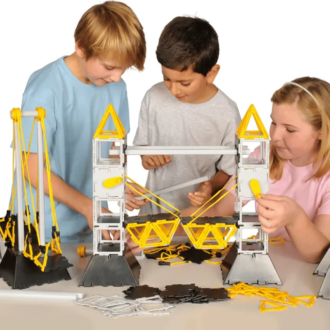 Polydron byggesett - Broer, 322 deler