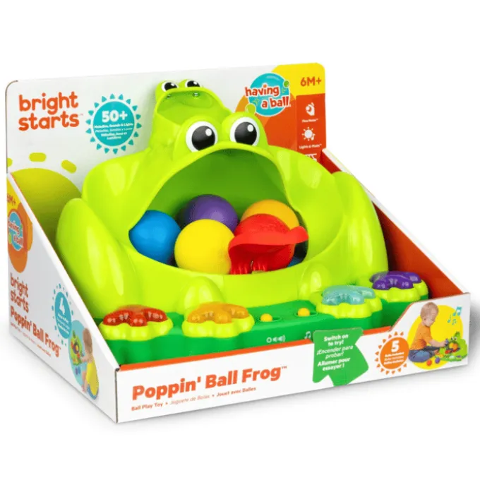 Poppende frosk