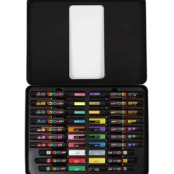 Posca-tusjer i etui – Groovy colours, 20 stk.