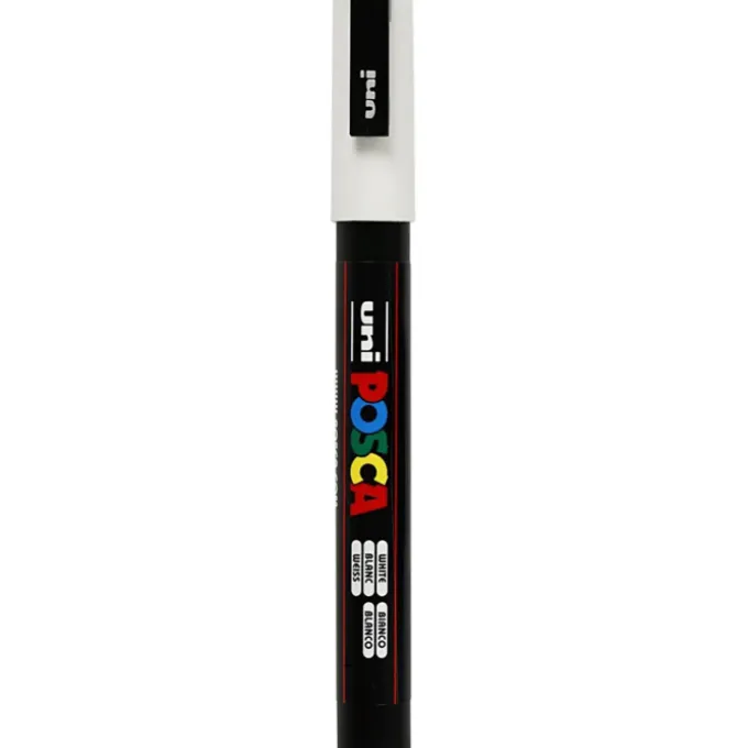 Posca tusj PC-3M - Hvit, 1 stk.