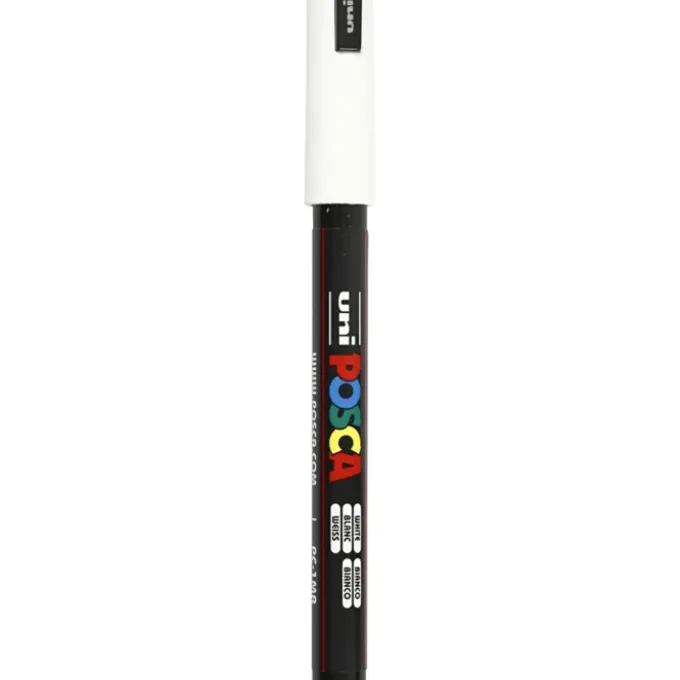 Posca tusj PC-1MR - Hvit, 1 stk.