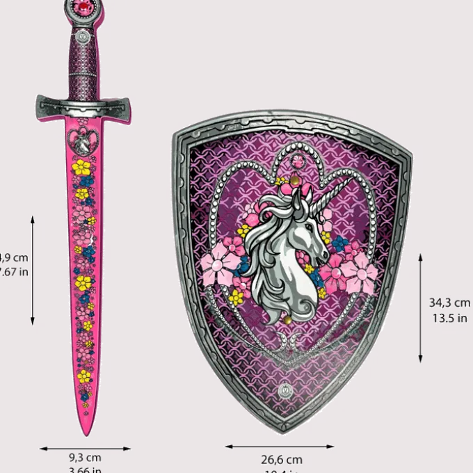 Prinsessesett - Enhjørningprinsesse