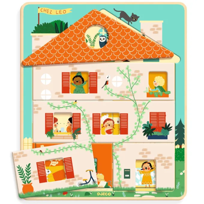 Pusle puslespill - Det lille huset