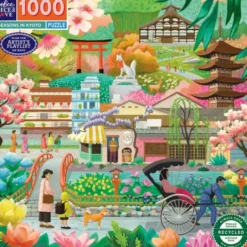 Puslespill 1000 brikker - Årstider i Kyoto