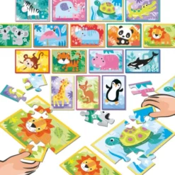 Puzzle Battle Junior - Dyr