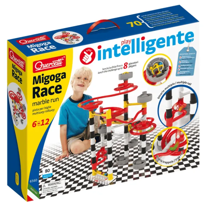Quercetti Migoga Race kulebane, 80 deler