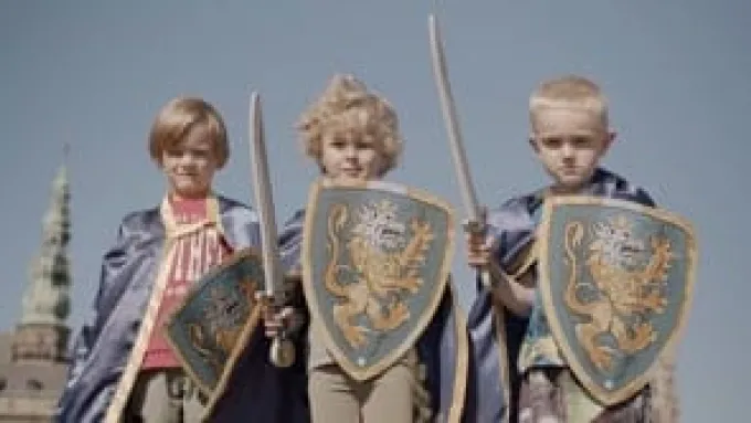 Riddersett - Noble Knight (blå)