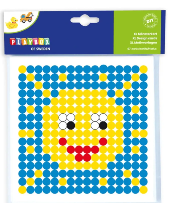 Rørperler maxi mønsterkort - 67 design