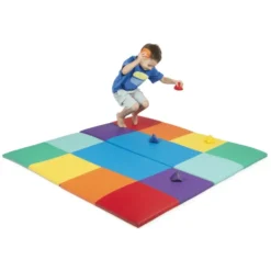 Sammenleggbar lekematte - Patchwork